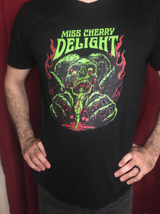 "Blood Shower" Miss Cherry Delight T-Shirt