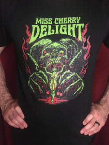 "Blood Shower" Miss Cherry Delight T-Shirt