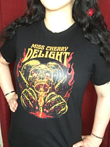 2021 Patreon Only "Halloween Blood Shower" Miss Cherry Delight T-Shirt