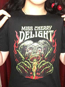 "Blood Shower" Miss Cherry Delight T-Shirt